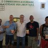 This week's devotional winners: (L to R) João Angelo, Diego, Marlon, and Rodolfo